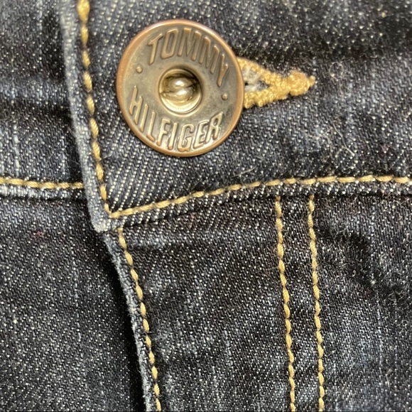 Tommy Hilfiger, bootcut jeans with very minor scuffing at bottom back. Size 16. - Picture 4 of 9